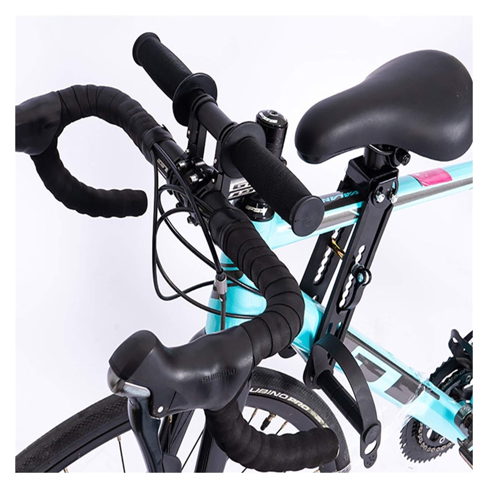 Seggiolino Bici Anteriore Per Bambini 2-5 Anni - Con Manubrio E Pedali Per Mountain Bike - Foto 5