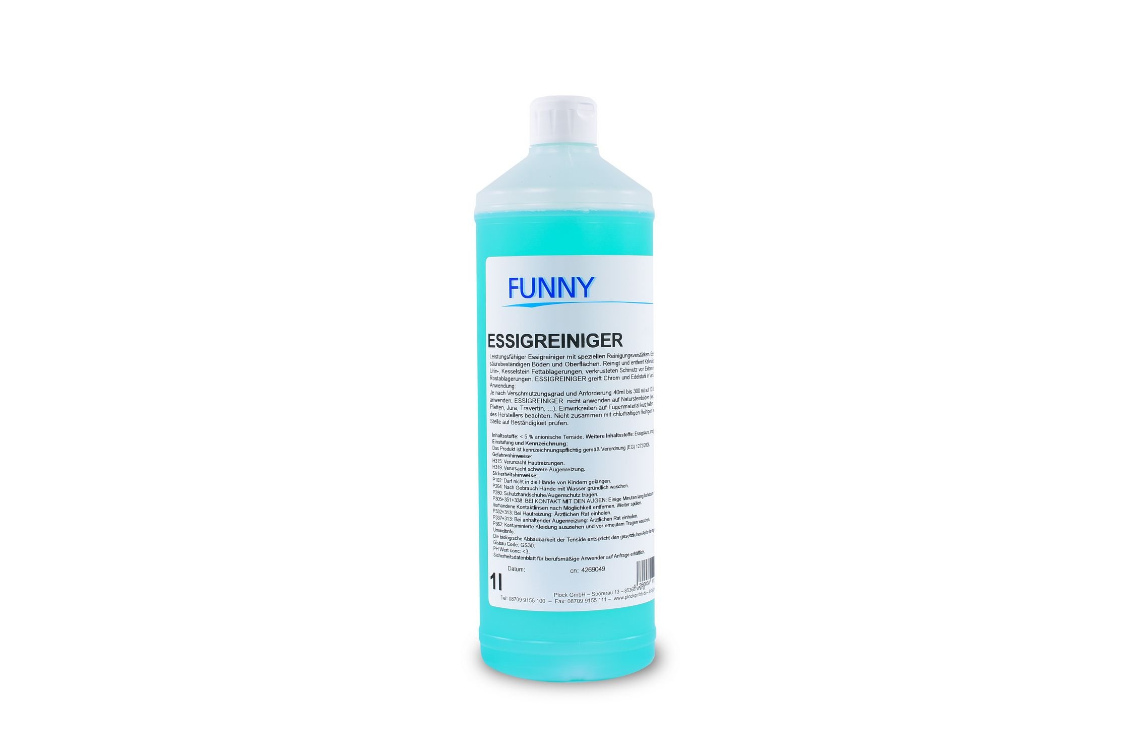 Funny AG-636 Essigreiniger, 1 L (12-er Pack)