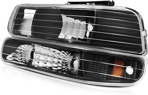 Miniatura 3 de SCITOO Faros delanteros para Chevy Silverado 15002500 1999-2002, para Silverado 3500 2001-2002, para Chevy Suburban 15002500 2000-2006, carcasa