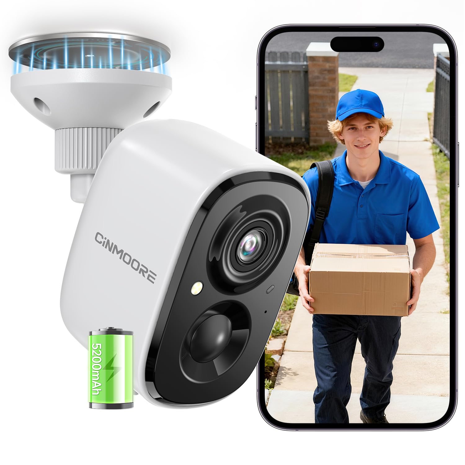 CINMOORE 2.5K Wireless Camera