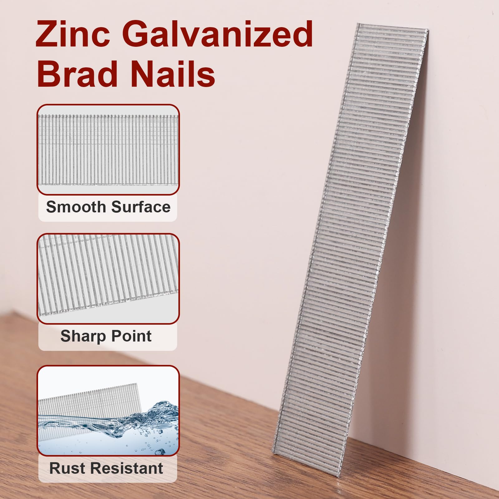 18 Gauge Brad Nails - 1000 Count -3