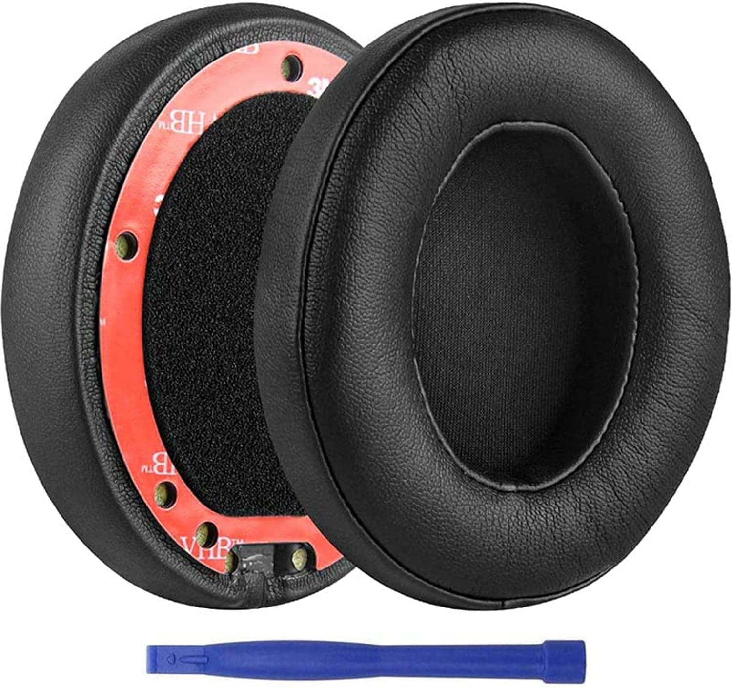 Beats Studio 3 Ear Pads, BUTIAO Replacement Protein Leather Earpads Memory Foam Ear Cushion Cups Repair Parts for Beats Studio 3 Studio 2 Wireless