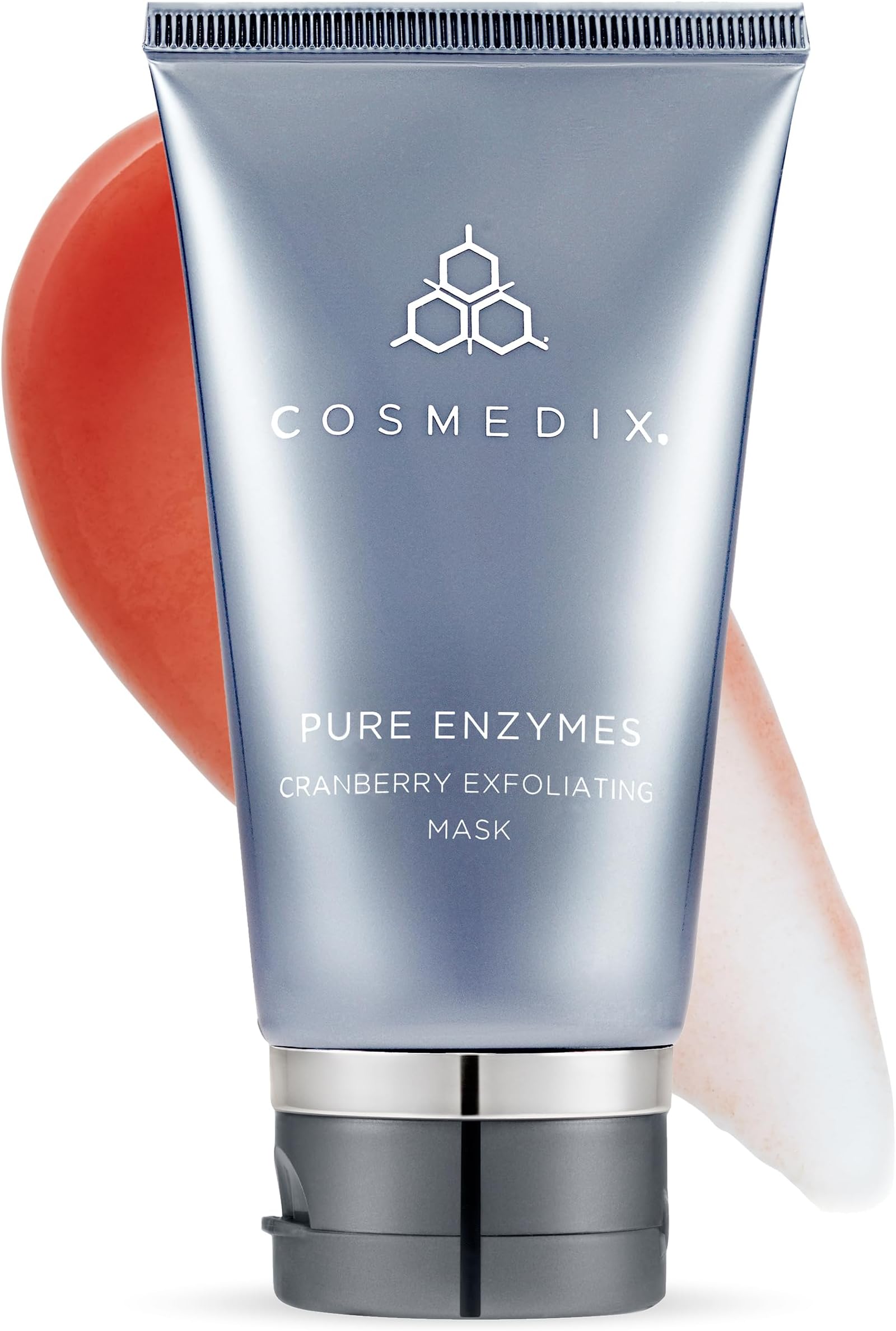 Pure Enzymes Cranberry Exfoliating Facial Mask Skincare – Nutrient-Rich Hydrating Face Mask for Dry & Dull Skin – Gently Exfoliates & Softens for Plumper, Radiant Glow – 60 g / 2 oz