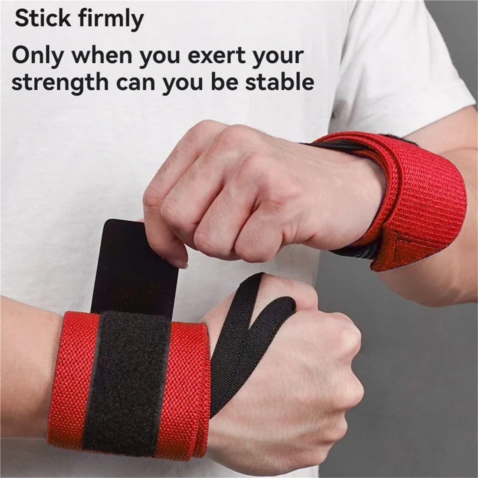 Straps Palestra 1 paio di fasce da polso for il supporto del, for sollevamento pesi, palestra, allenamento, for, powerlifting