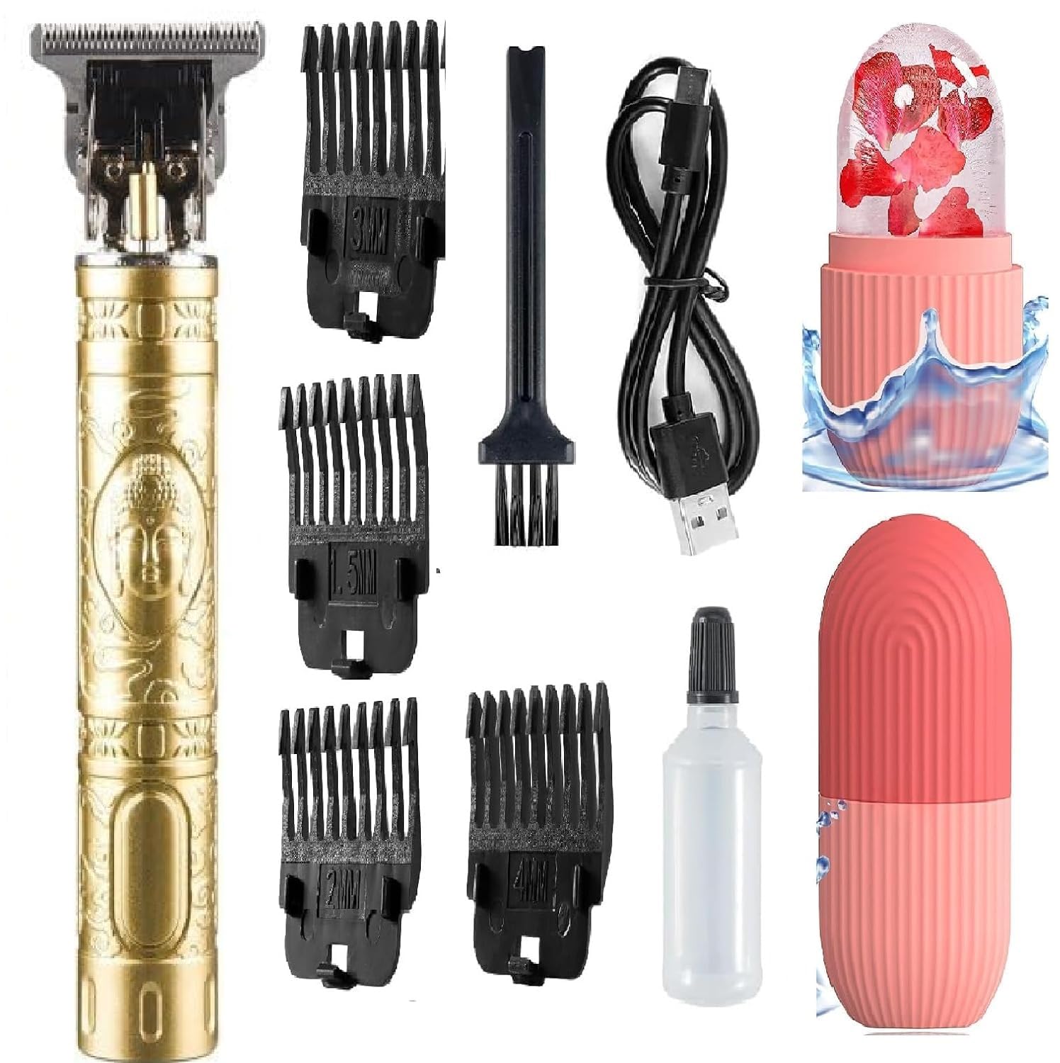 Trending Hair Trimmer,Electric Shaving Machine,Adjustable Blade Clipper,trimmer for men,Body Trimmer,Trimmer Man Beard,Trimmers for man,Professional Shaver For Men T-9 Face Ice Roller for Men & Women – Reusable.-image-33