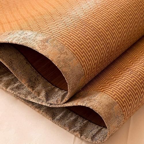 Miniatura 5 de Foldable Bamboo Summer Bed Mat for Cool and Comfortable Sleeping - Breathable, Absorbent, and Durable - Improve Sleep with a Bamboo Mattress Topper
