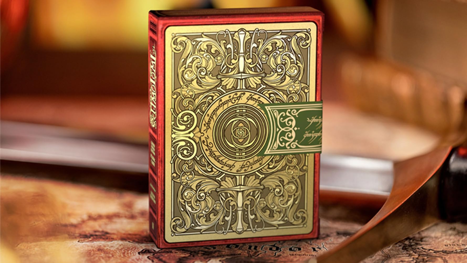 Murphy's Magic Supplies, Inc. The Lord of The Rings - Two Towers Playing Cards (Foil and Gilded Edition) by Kings Wild