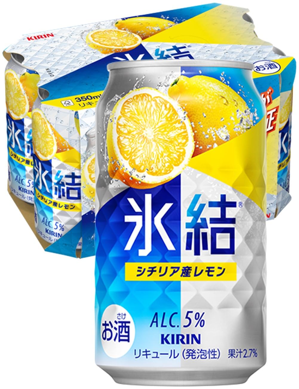 Amazon.co.jp: キリン 氷結 シチリア産レモン 350ml×6缶パック : 食品