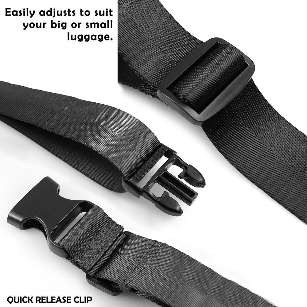 Piriuuo Lot De 2 Housses De Poignée De Bagage Pour Valise, Housses Confortables Et Souples Pour Poignée De Bagage, Marqueurs De Bagages Pour Identification Facile Des étiquettes De Bagages Pour Valise