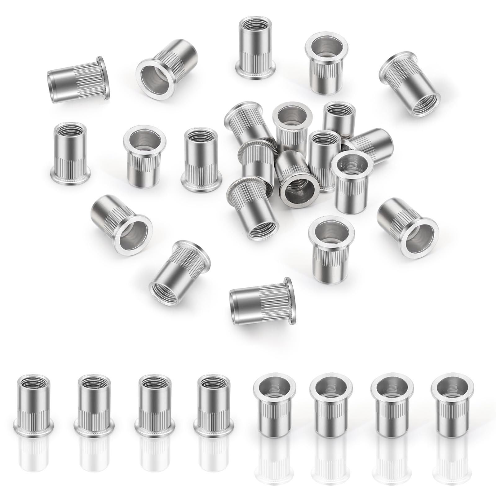 Dado Inserto Mobili Con Testa Esagonale 304 Acciaio Inossidabile - Foto 10