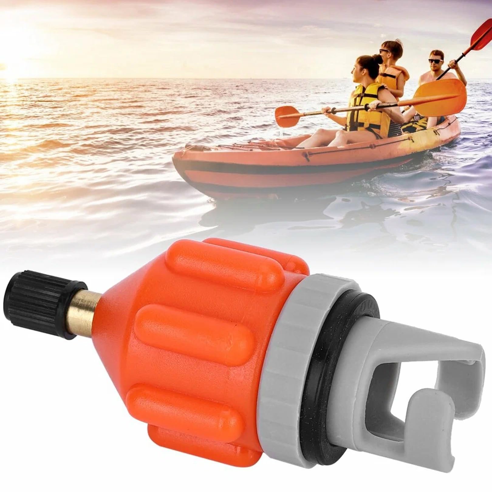 Sup Adapter für Kompressor,Pumpenadapter,Paddle Board Pumpe Zubehör für Kajak Dingy Boote Paddelboard