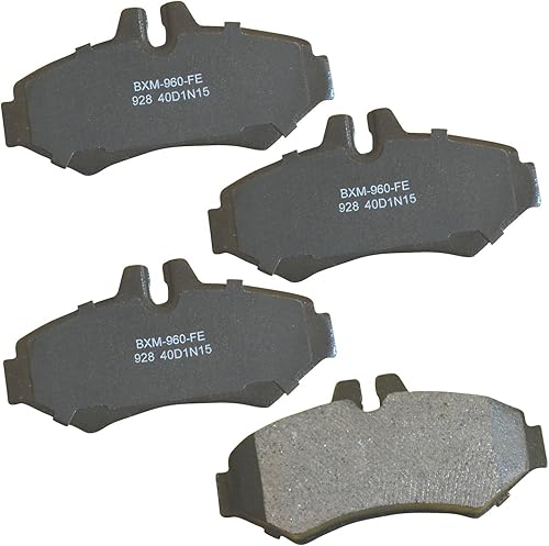 Vista 330 de Bendix Premium SBM8 - Pastillas de freno semimetálicas Premium para modelos seleccionados Buick Special, Camaro, Corvette, Phaeton, Olds F85, Vista