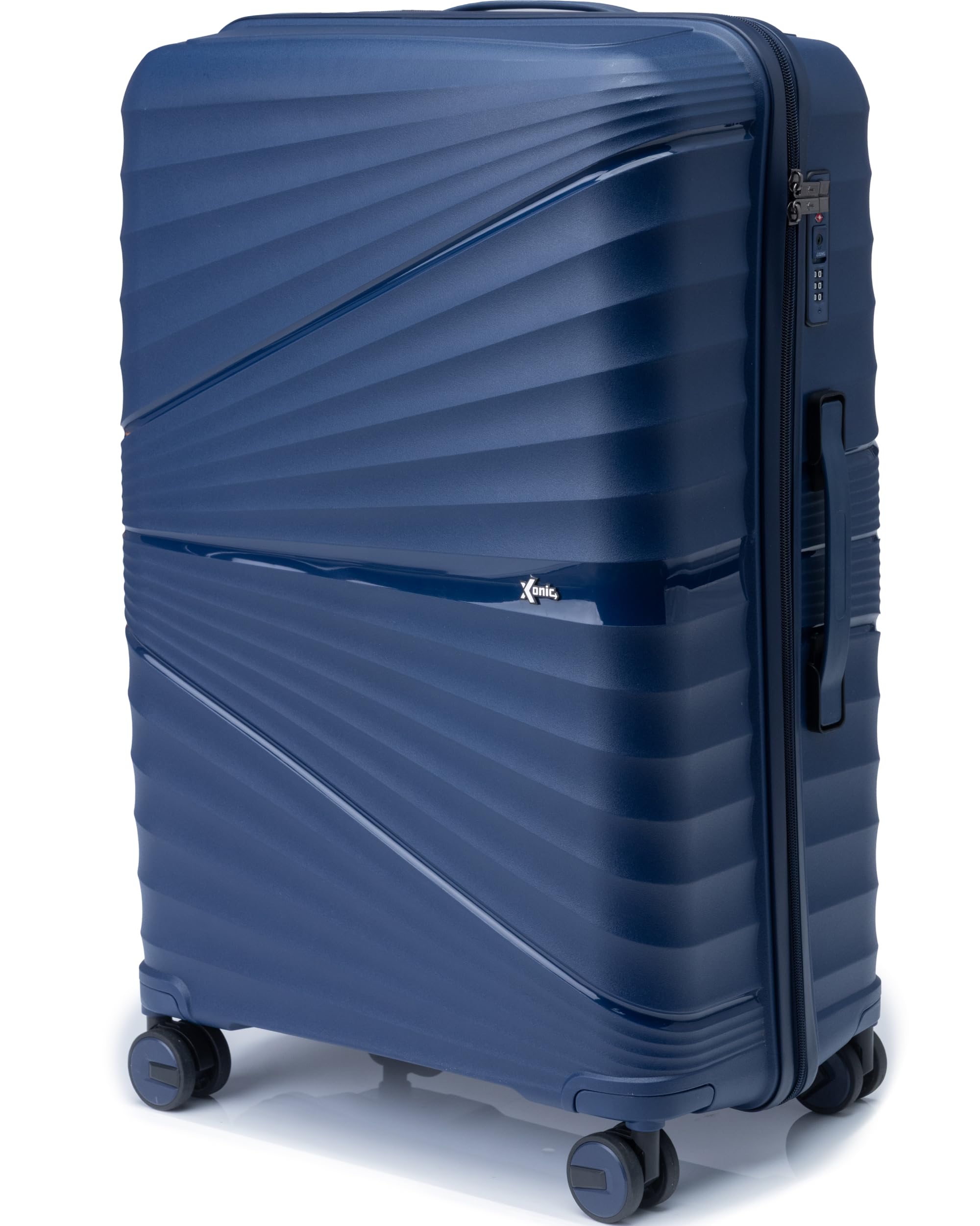 Xonic® Hartschalenkoffer Serie aus Polypropylen mit 360° Doppelrollen & TSA-Schloss – Reisekoffer in verschiedenen Größen & Farben