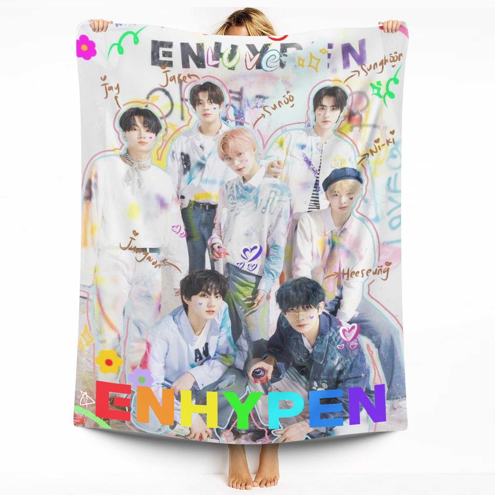Amazon.com: Enhypen - Manta Kpop Merch Jungwon Heeseung suave