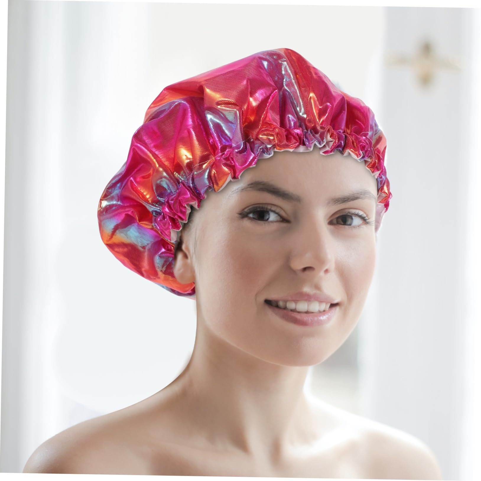 FOMIYES 5 Uds Gorro De Gorro Para El Pelo Gorros De Baño Gorros De Mujer Gorro De Cubiertas Para El Pelo De Baño Sombreros Para Secar El Pelo Gorro De Baño De Viaje Gorro De
