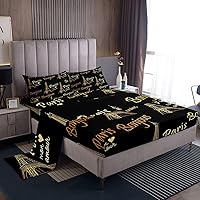 Vista 39 de Feelyou Juego de Sábanas Vintage con Flores Groovy Estilo Retro Sábanas Florales Boho con Sábana Bajera de Bolsillo Profundo para Niños Años 60 70