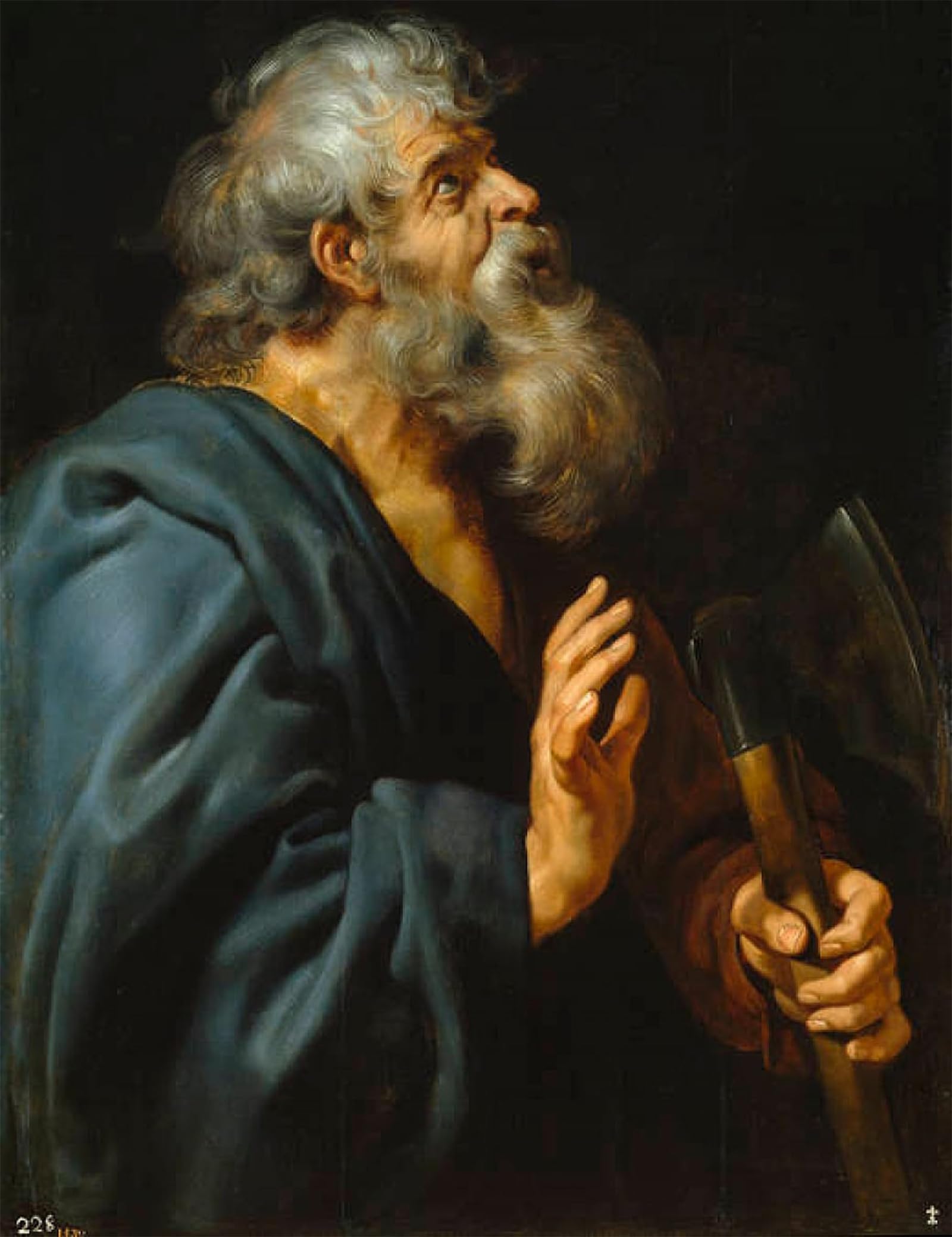ARTXLXXBN Famous Painting Art Wall Decor Abstract Art Picture St Matthias by Peter Paul Rubens Animal Pictures for Home Decor 60x90cm