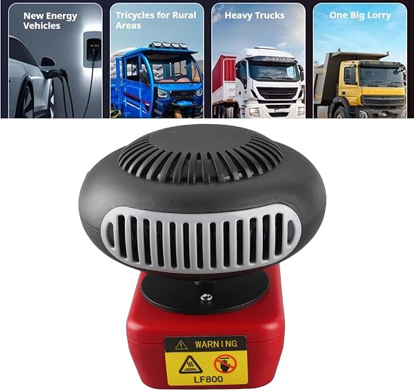 Eujgoov Battery Powered Heater, 200W Portable Space Heater with 2 Temperature Settings 360 Rotation and USB Ports for Indoor Use in Office Camping Car Tent(battery not included) - 4