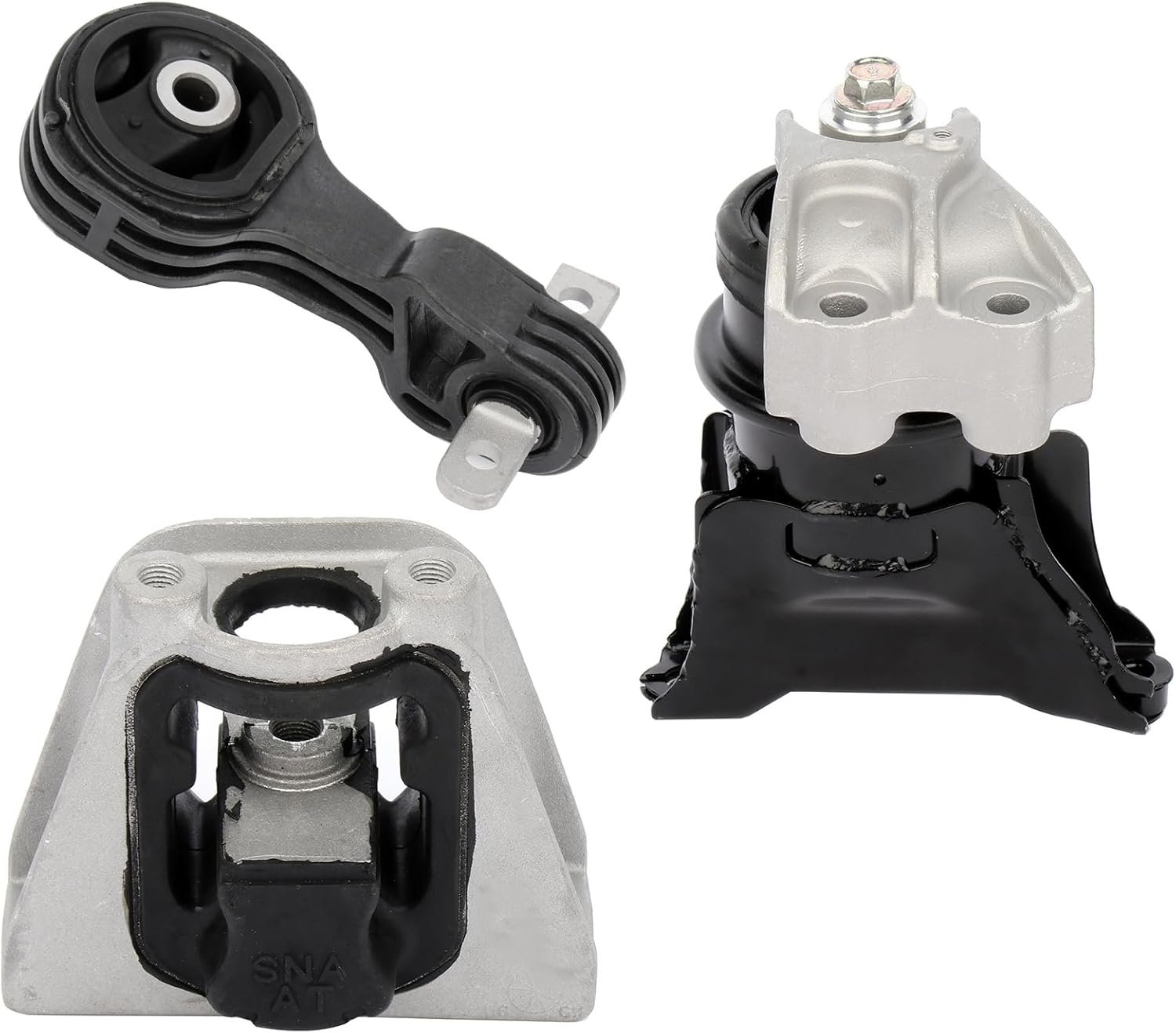 SCITOO Engine Motor Mount Transmission Mount and Torque Strut Mount Set Compatible with 2006-2011 for Honda for Civic,OE A65019 A4585 A65029