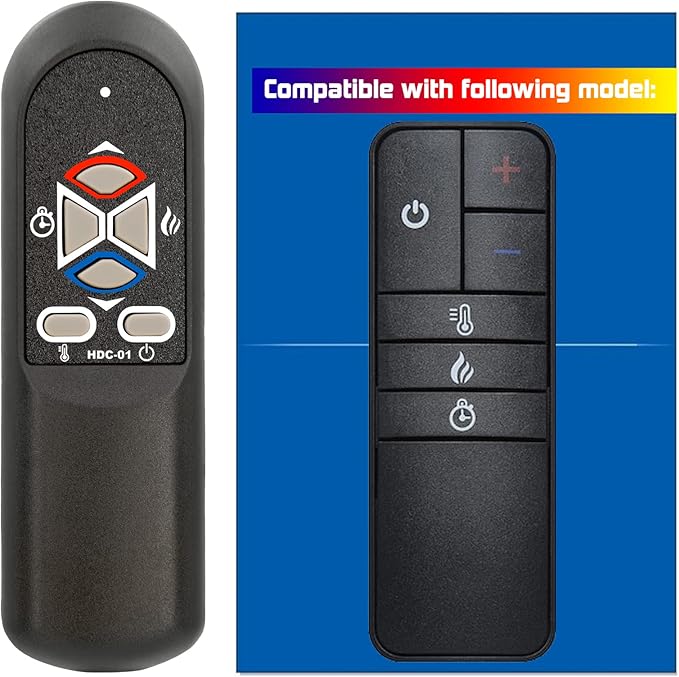 Replacement for Whalen Fireplace Heater Remote Control