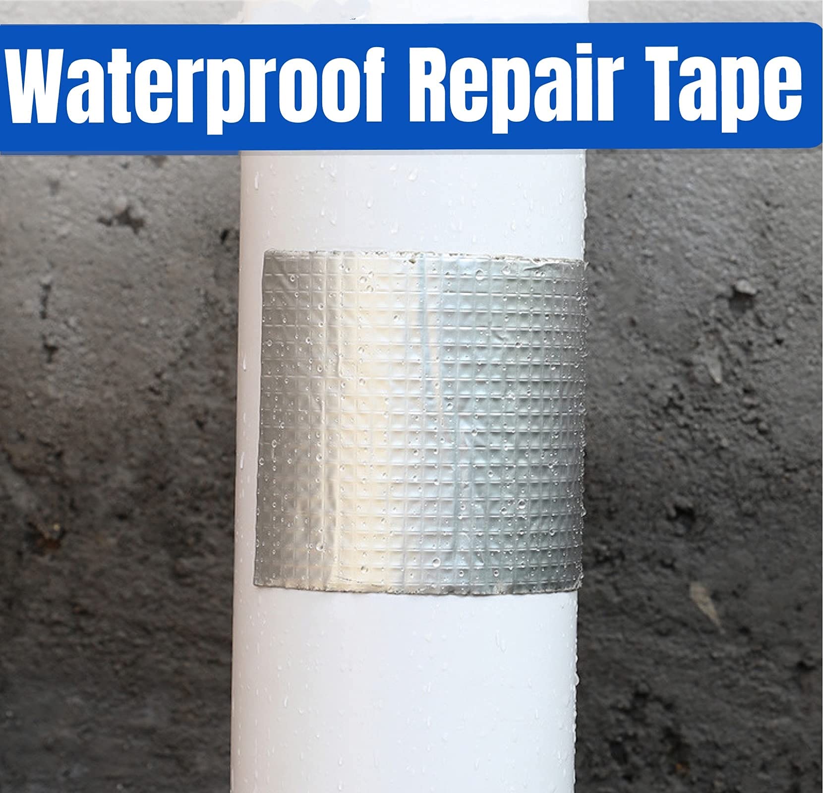 Buy Waterproof Foil Butyl Tape for Roof and Leak Repair, 20cm(W) X 5M(L