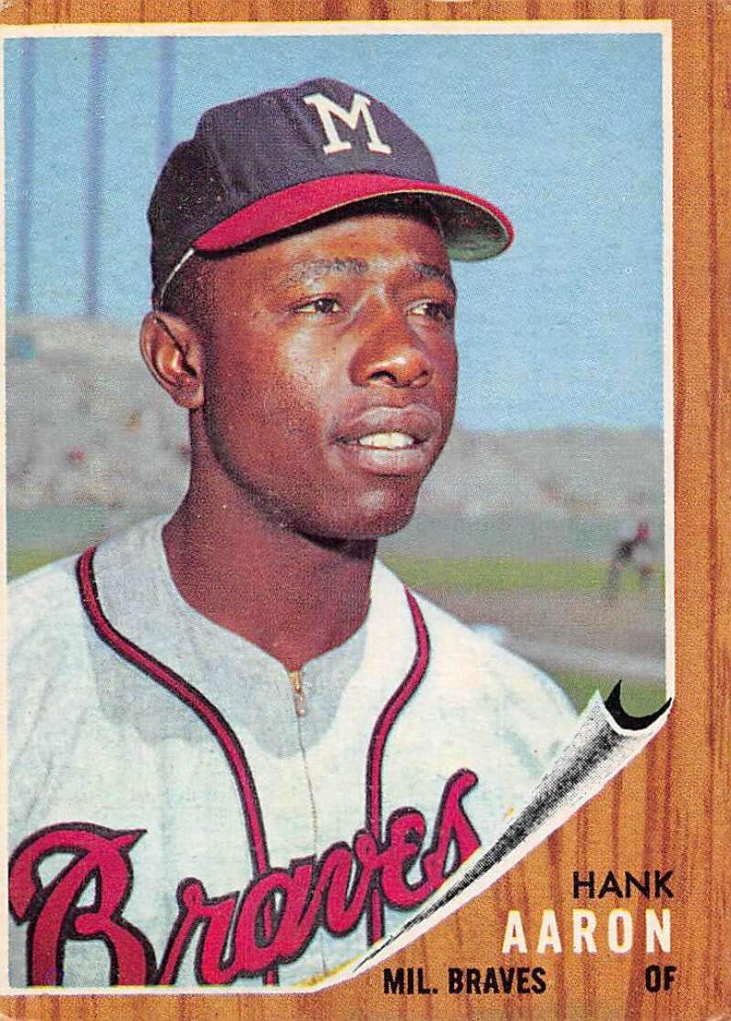 Amazon.com: 1962 Topps Set Break One Baseball #320 Hank Aaron Amazon.com: 1962 Topps Set Break One Baseball #320 Hank Aaron