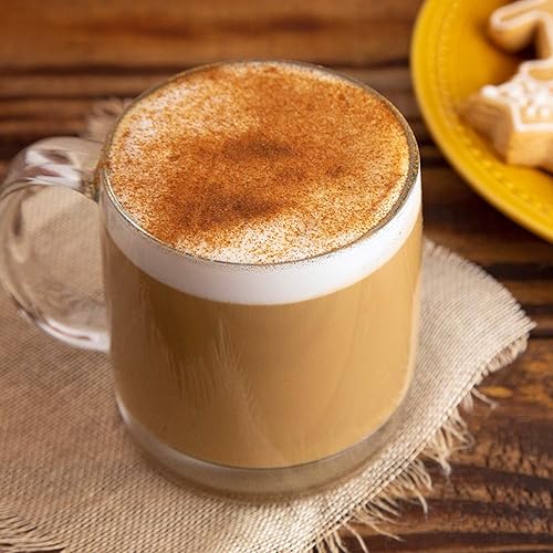 Miniatura 7 de QAPPDA Tazas de vidrio de 12 onzas, tazas de café transparentes con asa de 11.8 fl oz, tazas de té, vasos de cerveza de agua con asa, vasos de