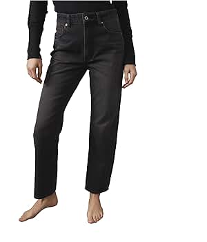 ショートパンツ PAROSH Women Straight Pants D210583CELEBRITY 013 black Flared Jersey Pants - Black - Ladies | H&M US