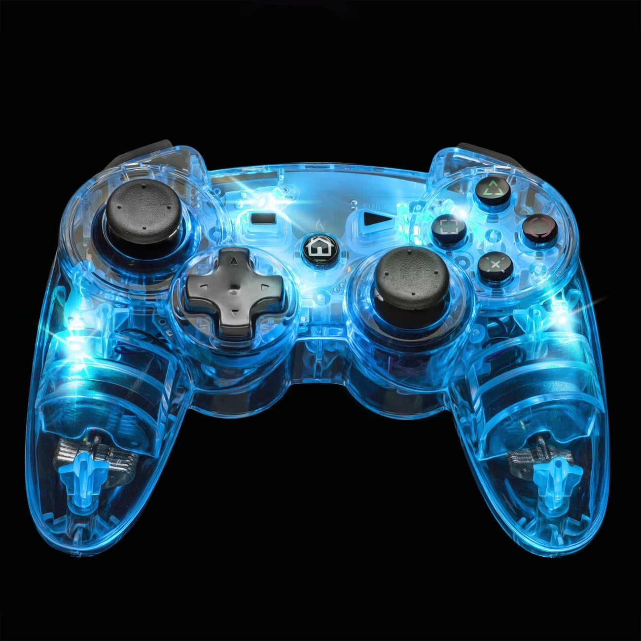PDP Afterglow Wireless Controller, Blue - PlayStation 3