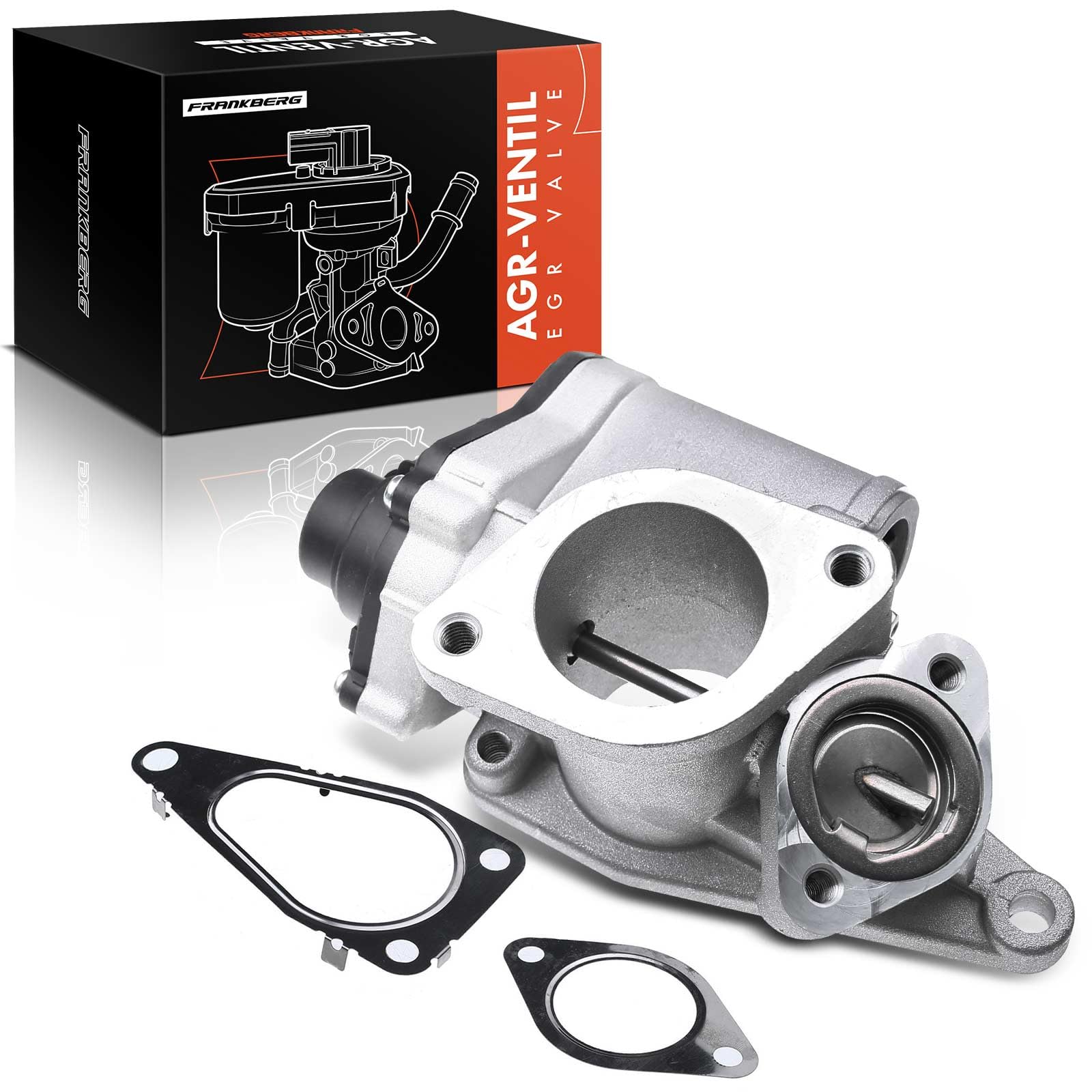 Frankberg Valvola EGR Compatibile con Megan.e II BM0/1 CM0/1 1.9 dCi Laguna II Grandtour KG0/1 1.9 dCi Laguna II BG0/1 1.9 dCi Grand Vitara II JT TD TE 1.9 DDiS AWD Scénic II JM0/1 1.9 dCi 8200507299