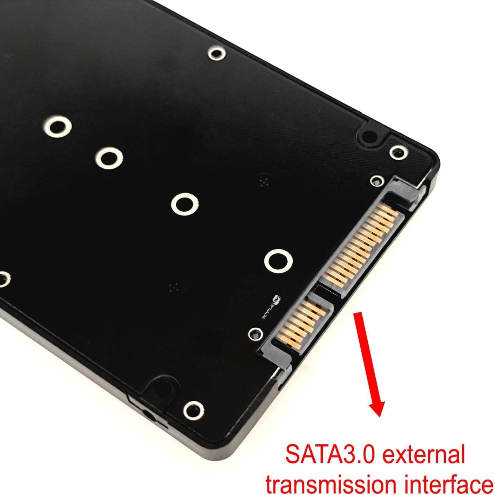 SIMPLETEK - SSD Interno 2.5" SATA III 6Gbps 2TB | Upgrade per Laptop e PC Desktop | Compatibile con Windows MacOS Linux | Design Ultra Slim