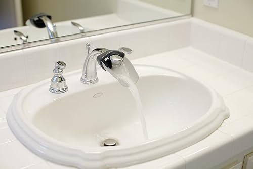 Miniatura 11 de Aqueduck El original extensor para el grifo (creado por una mamá que se preocupa)..., Agua (Aqua) Aguamarina,Gris,Rosado (Crystal Pink)