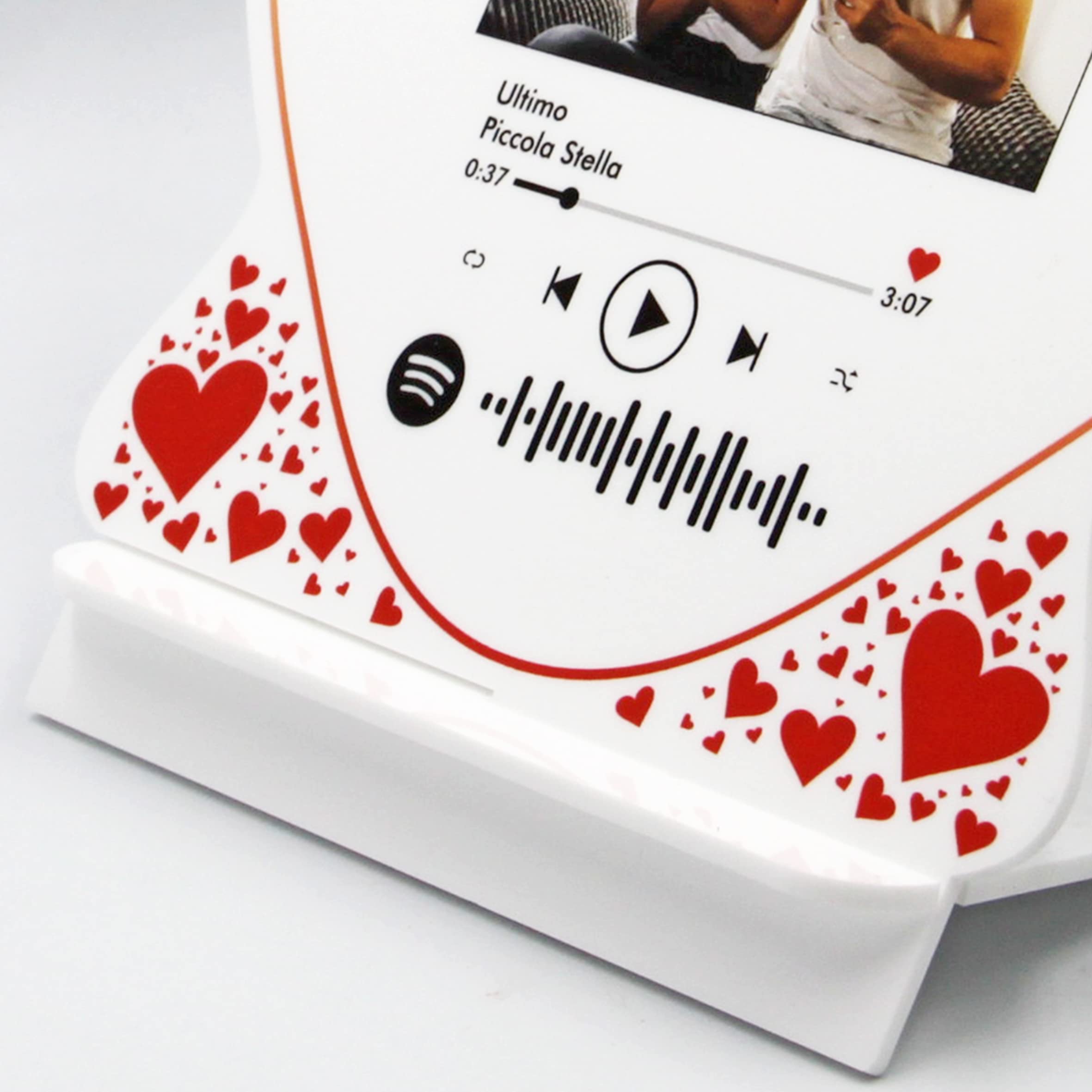 Targa Spotify Personalizzata In Plexiglass - Regalo Originale Con Foto E Codice - Foto 6