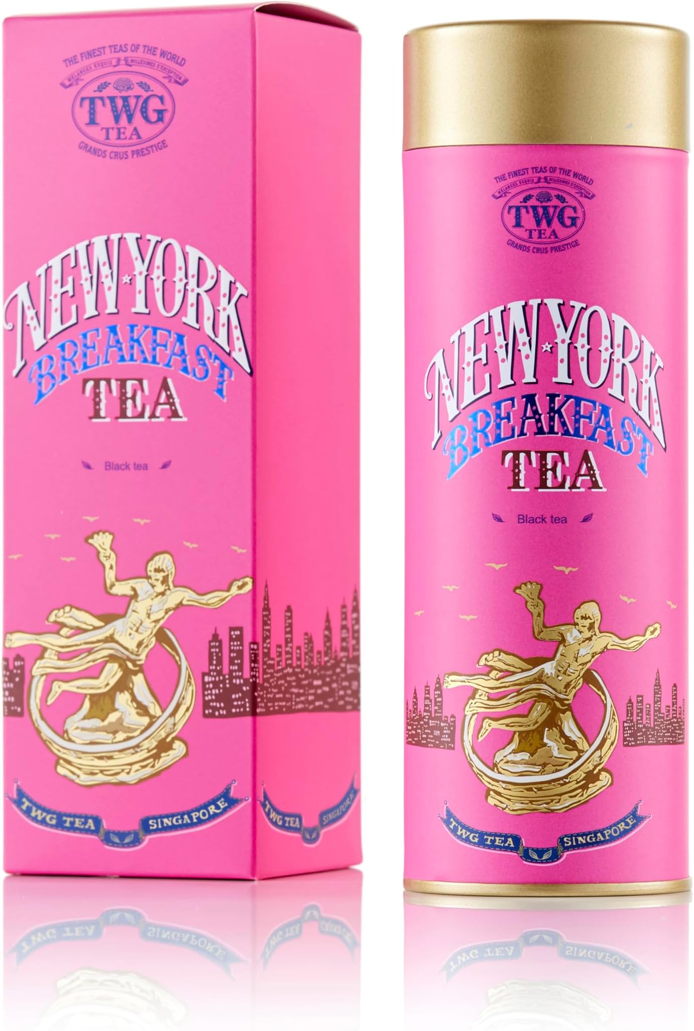 TWG Tea オートクチュール缶 [正規輸入品] (New York Breakfast Tea, 茶葉100g入り)