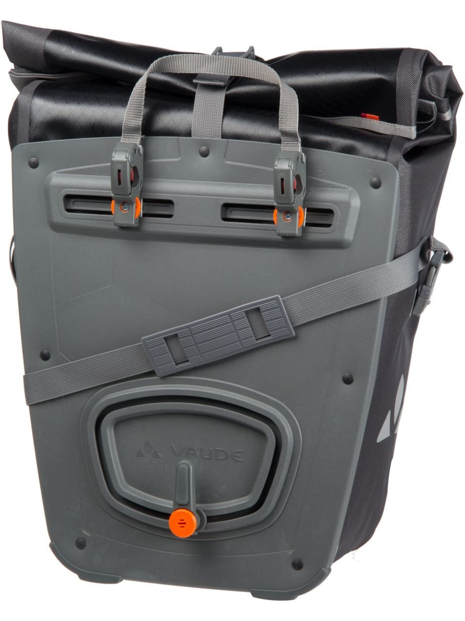 VAUDE Fahrrad Hinterradtasche Aqua Back Color, 2er Set, Made in Germany, Black/Alpine Lake, Einheitsgröße