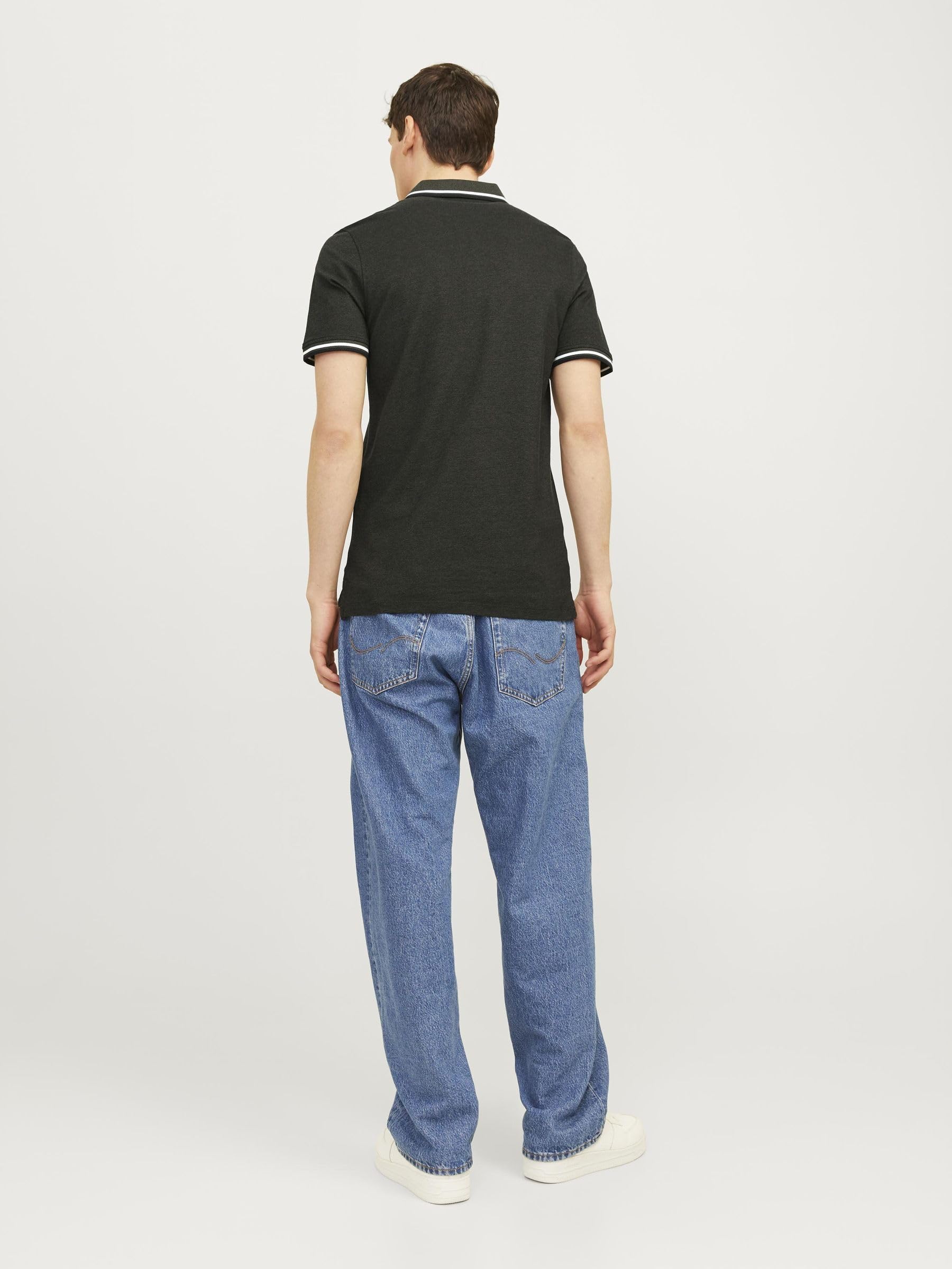 Jack & Jones Herren Jjepaulos 2pk Mp Polo Shirt – Bild 2