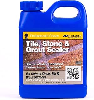 Miracle Sealants TSS QT SG Tile/Stone and Grout Economical Sealer, 1 Quart Bottle