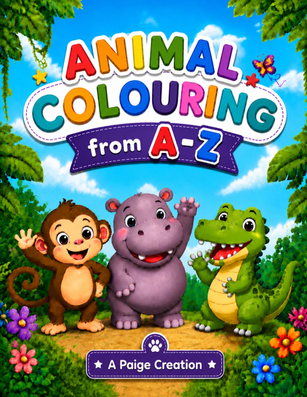 Animal Colouring from A-Z