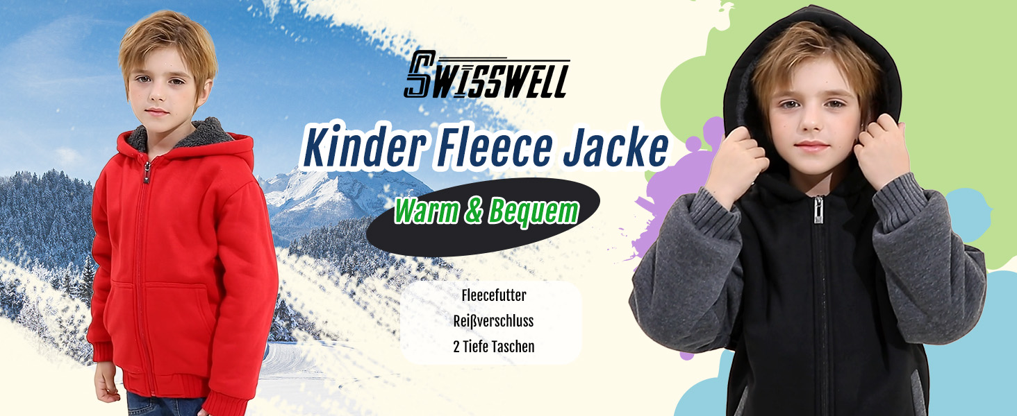 zitysport Hemdjas Jongens Verdicken Hoodie Geruite jas Kinderen met Ritssluiting Warme Flanellen jas Jongens Sweatjas Outdoor Hoodie Gevoerde Winterjassen voor Jongens met Zak(Donkergroen S