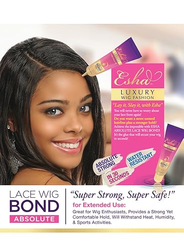 Miniatura 6 de Esha Pegamento adhesivo para peluca de encaje absoluto (fuerte retención)