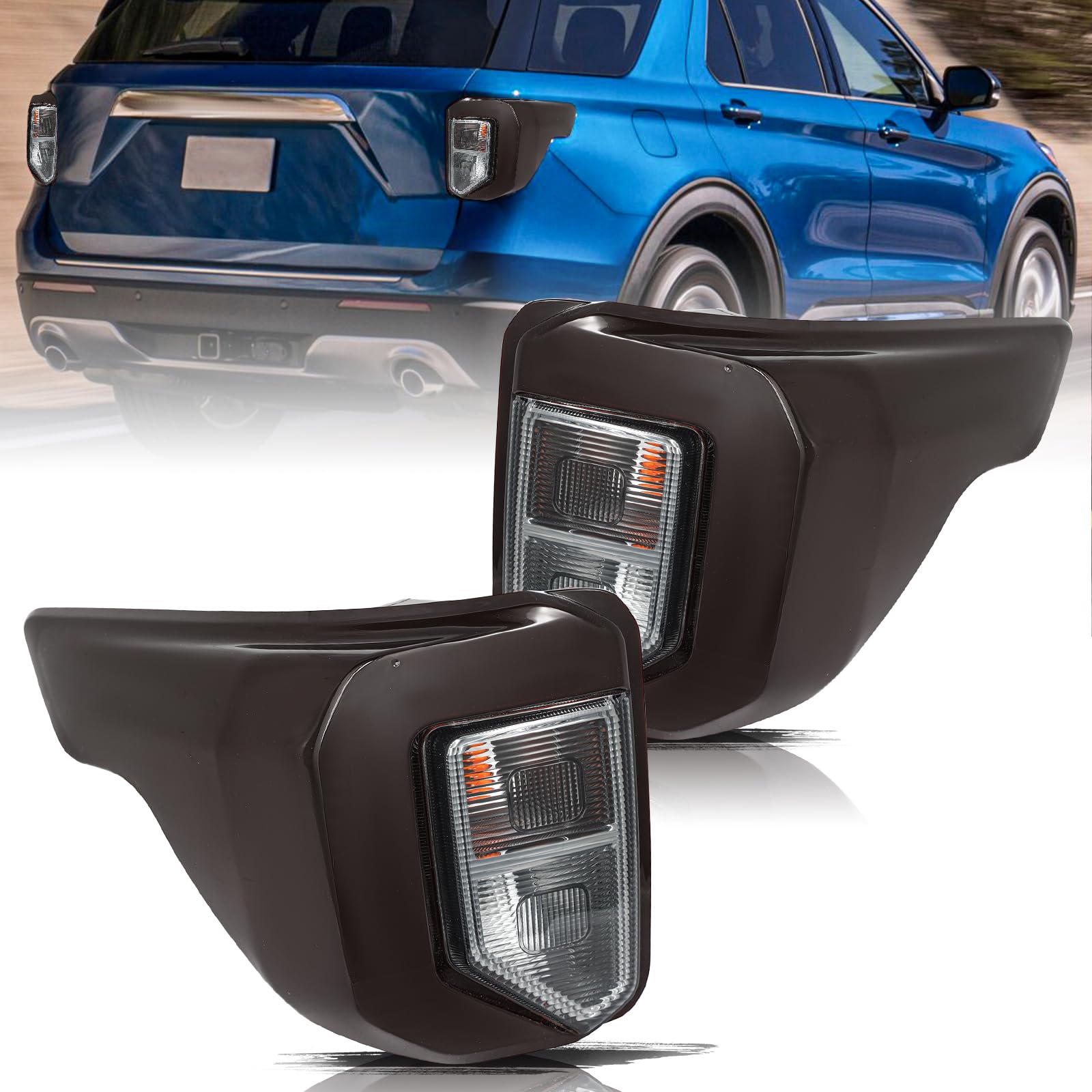 Aosky LED Tail Light Assembly for 2020-24 Ford Explorer