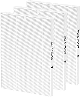 116130 True HEPA Replacement Filter H Compatible with Winix 5500-2 Air Purifier and Models AM80, 3 Pack HEPA Filter only