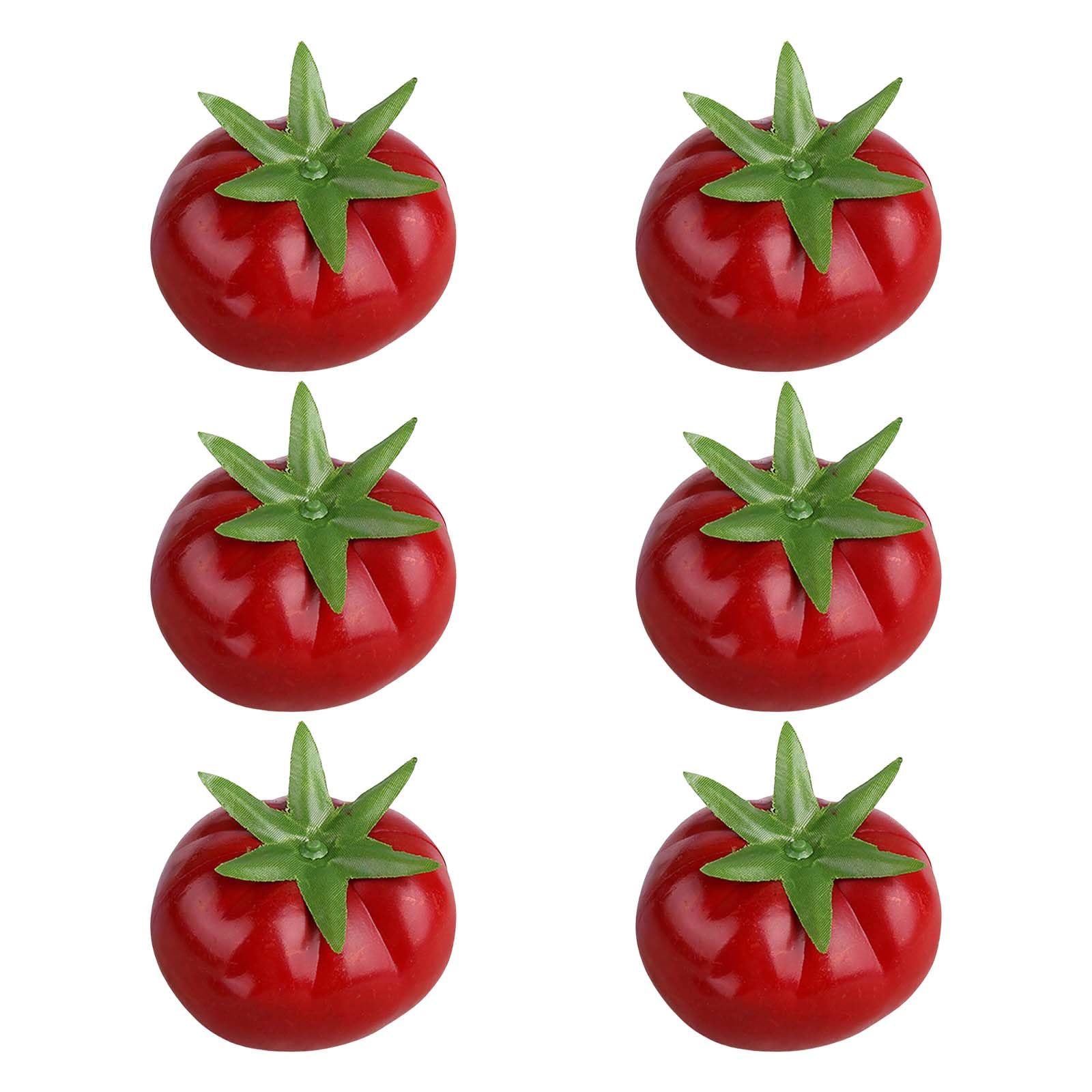 Hsioluted 6Pcs Artificial Vegetable Models for Thanksgiving Decoration Display Photography Realistic Simulation Vegetable Models Vegetables Decoration