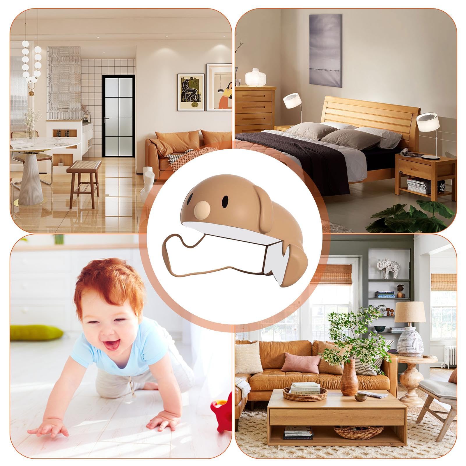 20 Pezzi Di Angoli Anticollisione, Protezioni Per Angoli Di Sicurezza Per Mobili Per Bambini Per Scrivanie Culle Tavoli 97279279 - Foto 6