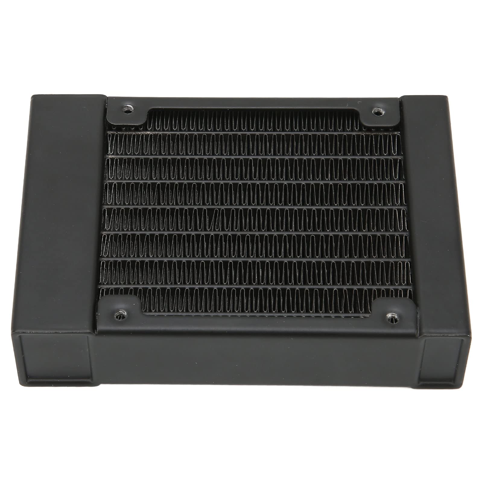 Radiatore Raffreddato Ad Acqua UPC, Tubo a 8 File con Filettatura G1/4 (80 Mm) Radiatore a Tubi di Rame a Doppia Ad Alta Densità, Kit Scambiatore di Calore Liquido di