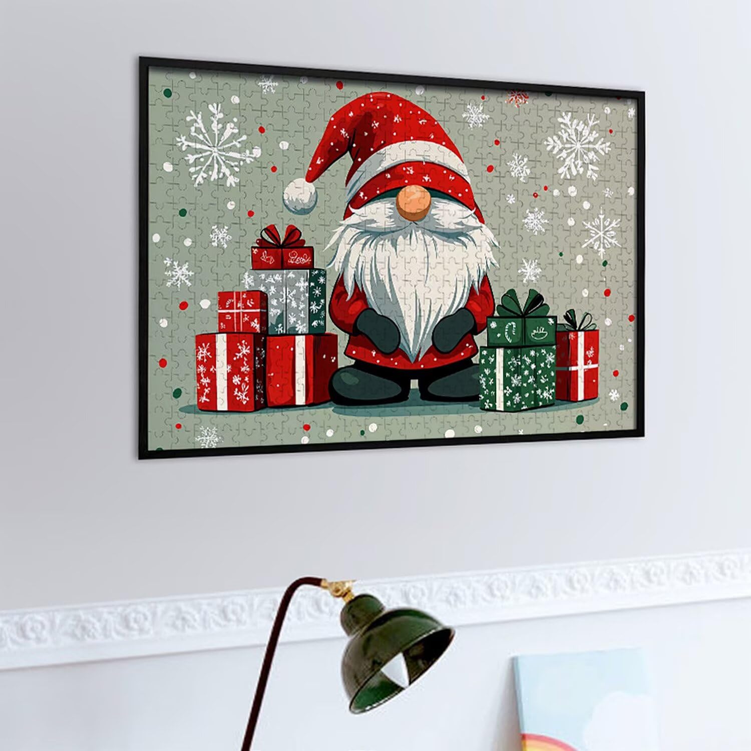 1000 sztuk puzzli, prezent karzeł 1000 sztuk puzzli dla dorosłych, prezent rocznicowy, prezent świąteczny, dekoracja domu, zapobieganie zwyrodnieniu mózgu u osób starszych v-1030