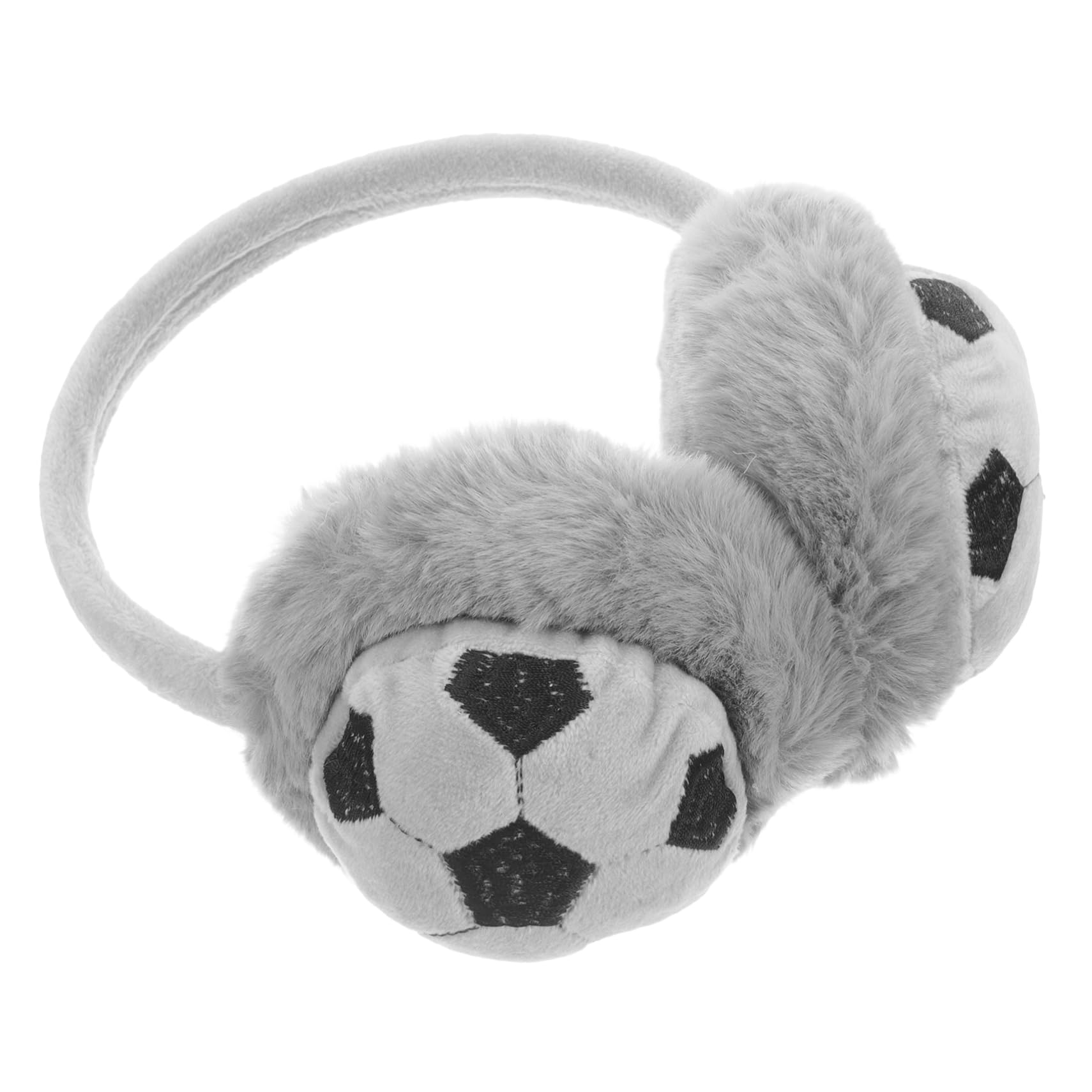 5stücke Winter Ohrenschützer Für Junge Mädchen Niedliche Fußball-design Warm Und Bequem Outdoor Aktivitäten Geeignet Schutz Vor Kälte Für Jungen Und Mädchen