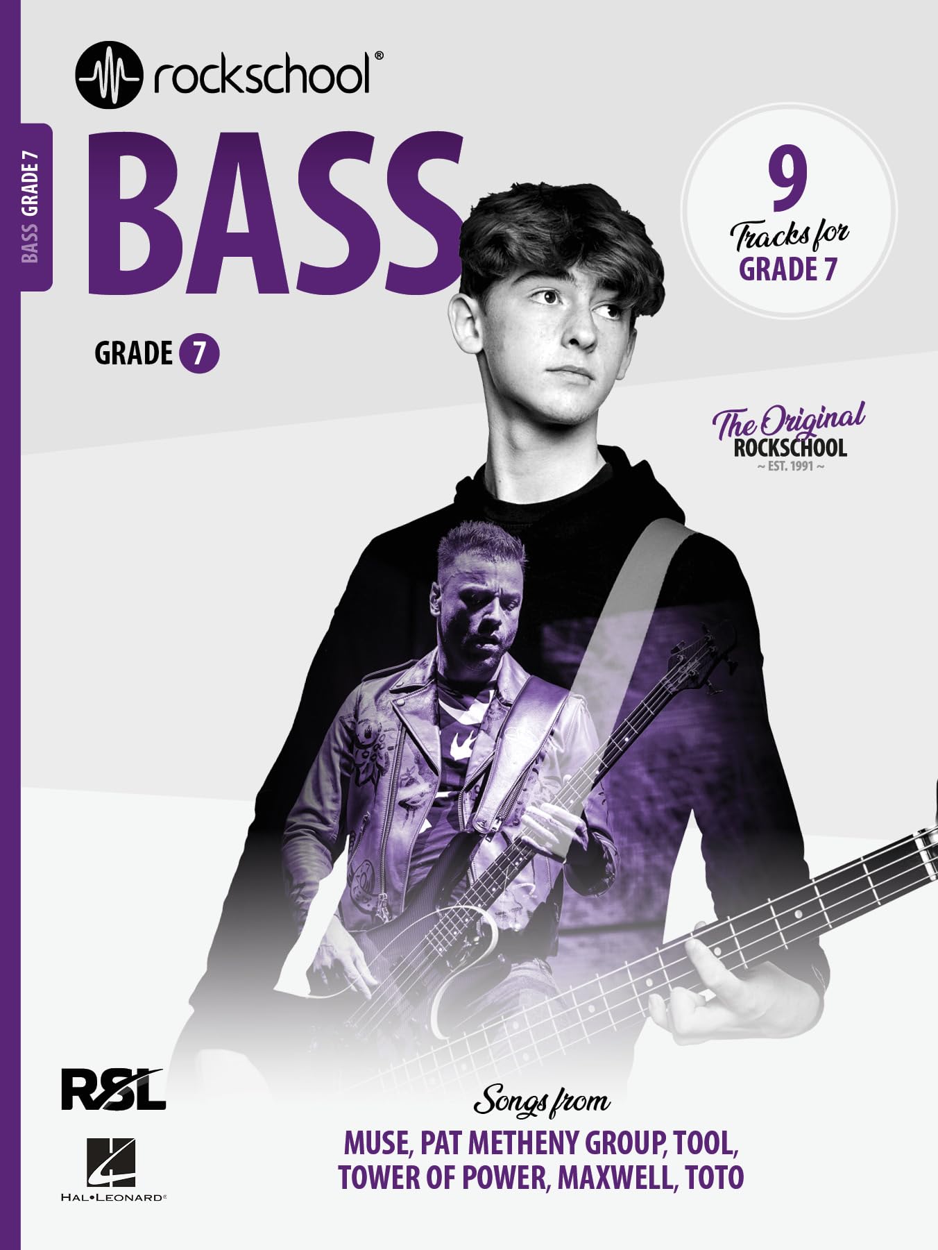 Rockschool Bass Grade 7 (2024) Book and Audio Online Bass RSL