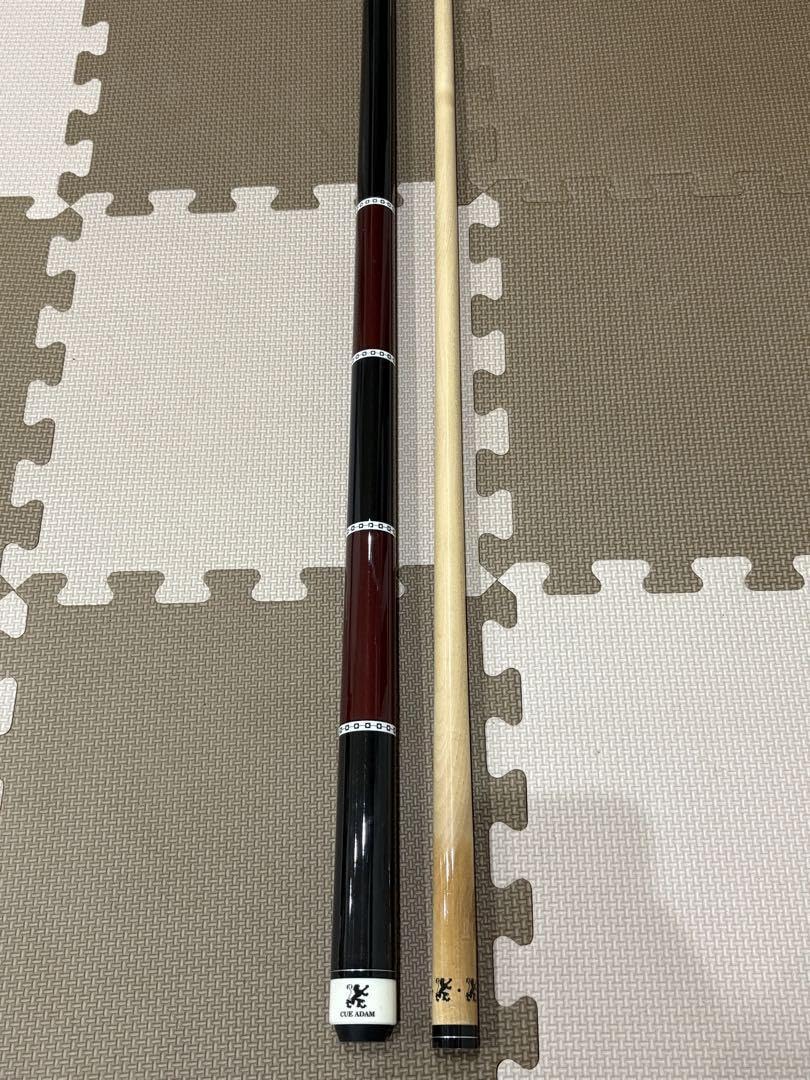 CUE ADAM ビリヤードキュー「日本のアダムではない」 Amazon.co.jp: CUE ADAM ビリヤードキュー 黒 赤「日本のアダムでは