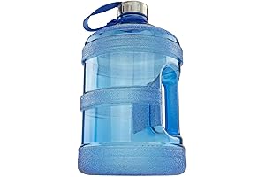 1 Gallon BPA Free Water Bottle with Leak Proof Lid